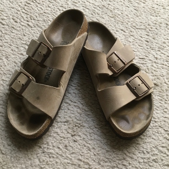 BIRKENSTOCK/“ARIZONA”IN MOCHA 2+STRAP SANDALS - Picture 4 of 7